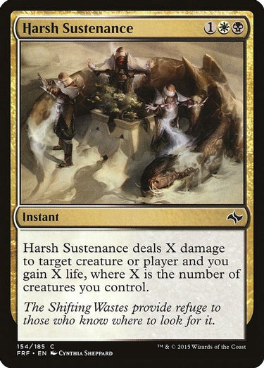 Harsh Sustenance | 154